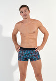 Hanoï Boxer Briefs | Dark Grey Print 402859-P284