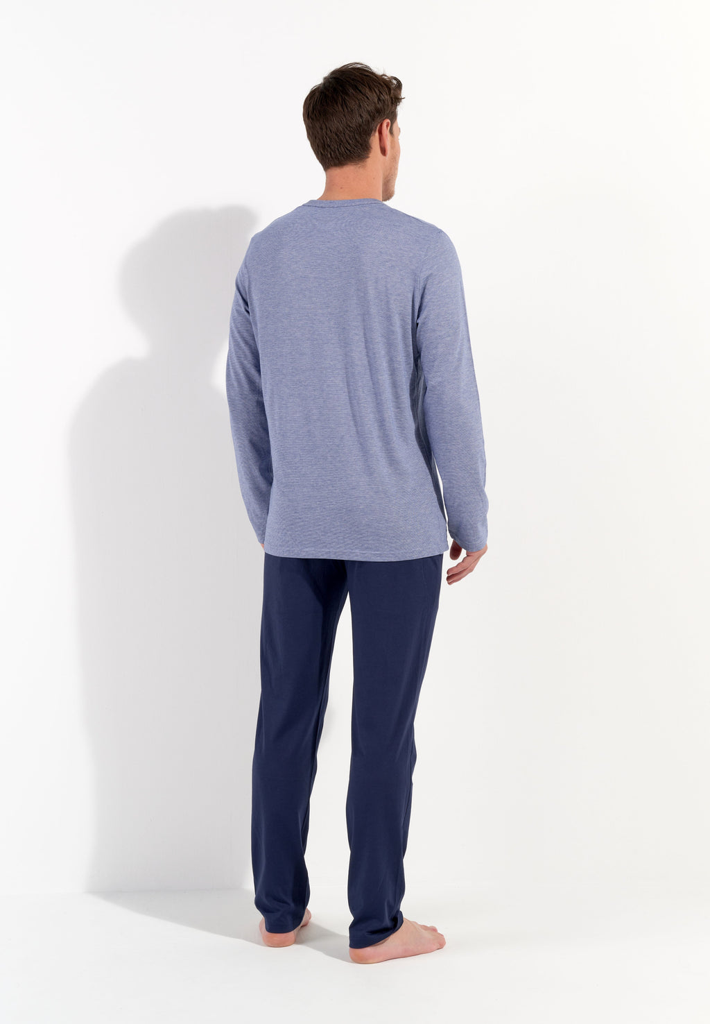 Modal Comfort Long Sleepwear Set | Navy 402885-00RA