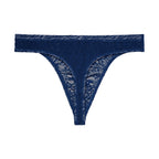 Free Cut Lace G String | Navy 402886-00RA