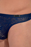 Free Cut Lace G String | Navy 402886-00RA
