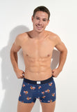 Marinero Boxer Briefs | Navy Print 402891-P0RA