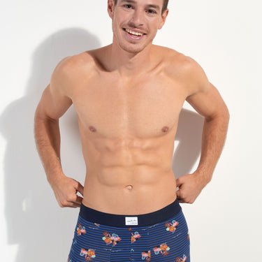 Marinero Boxer Briefs | Navy Print 402891-P0RA