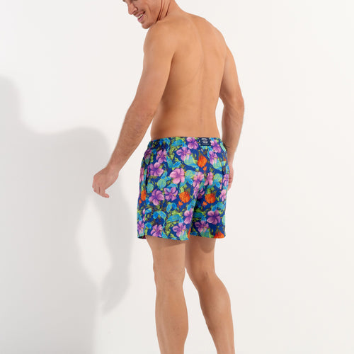 Balata Beach Boxer | Navy Print 402905-P0RA