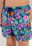 Balata Beach Boxer | Navy Print 402905-P0RA