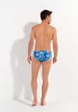 Colibris Swim Micro Briefs | Blue Print 402906-P0BI
