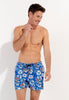 Colibris Beach Boxer | Blue Print 402908-P0BI