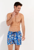 Colibris Beach Boxer | Blue Print 402908-P0BI