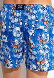 Colibris Beach Boxer | Blue Print 402908-P0BI