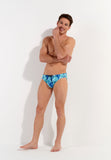 Tartane Swim Mini Briefs | Blue Print 402914-P0BI