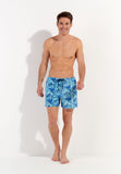 Tartane Beach Boxer | Blue Print 402916-P0BI