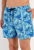 Tartane Beach Boxer | Blue Print 402916-P0BI