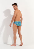 Marbella Swim Mini Briefs | Blue Print 402922-P0BI