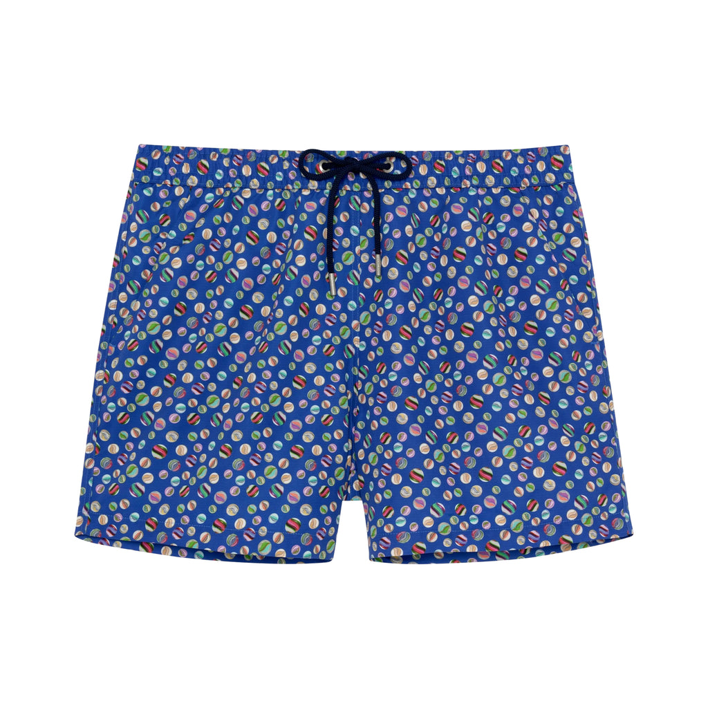 Socoa Beach Boxer | Navy Print 402929-I0RA
