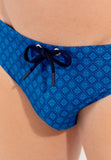 Hendaye Swim Mini Briefs | Blue Print 402933-I0BI