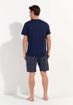Mandala Short Sleepwear | Navy Print 402938-I0RA