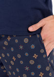 Mandala Short Sleepwear | Navy Print 402938-I0RA