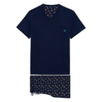 Mandala Short Sleepwear | Navy Print 402938-I0RA