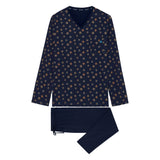 Mandala Long Sleepwear | Navy Print 402939-I0RA