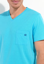 Valley Short Sleepwear | Turquoise Print 402940-P0PF