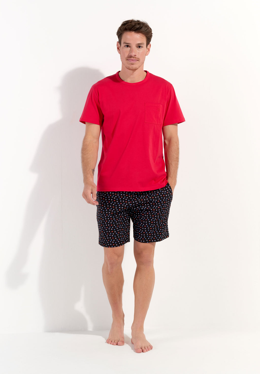 Charli Short Sleepwear | Black Print 402941-I004