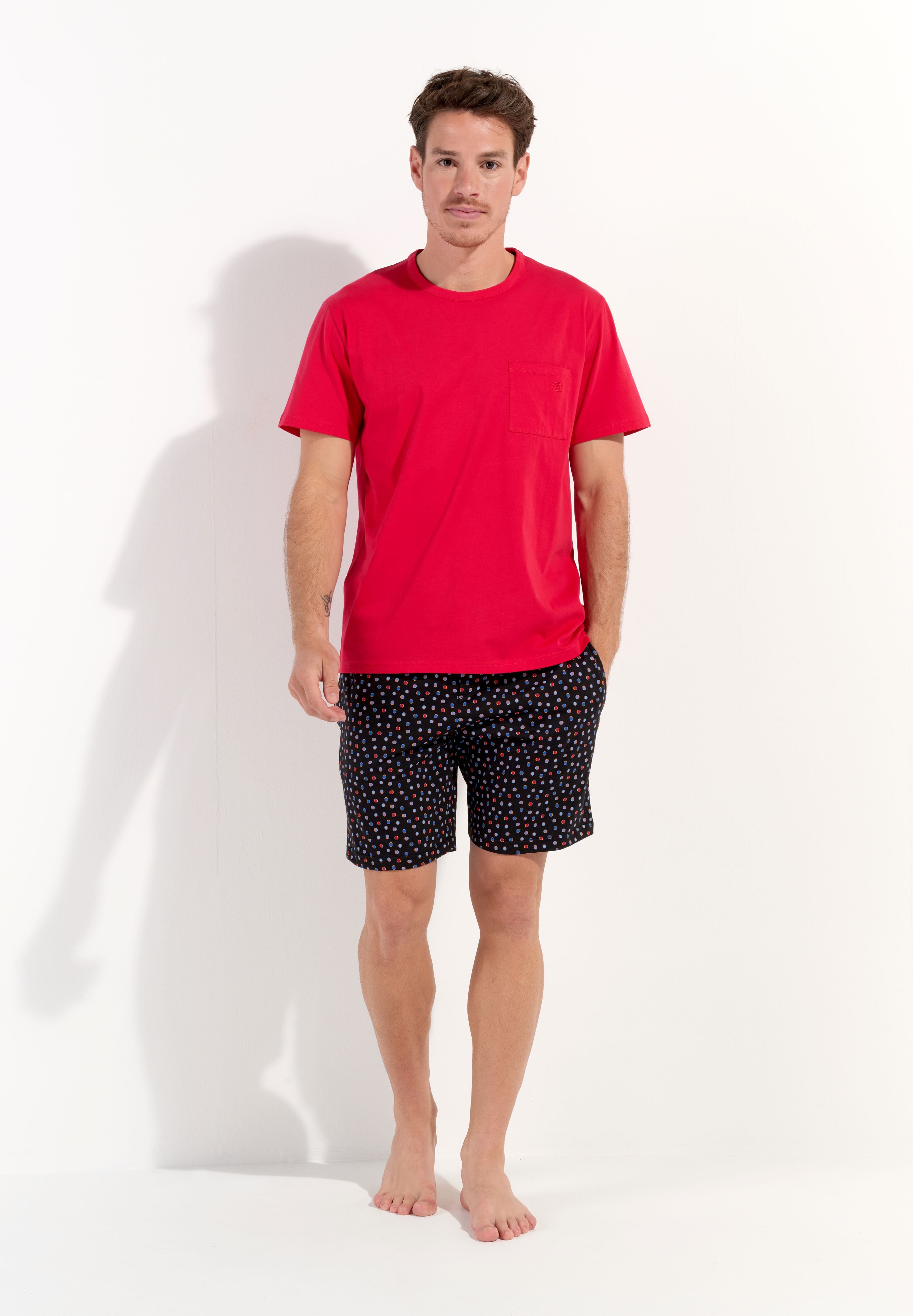 Charli Short Sleepwear | Black Print 402941-I004