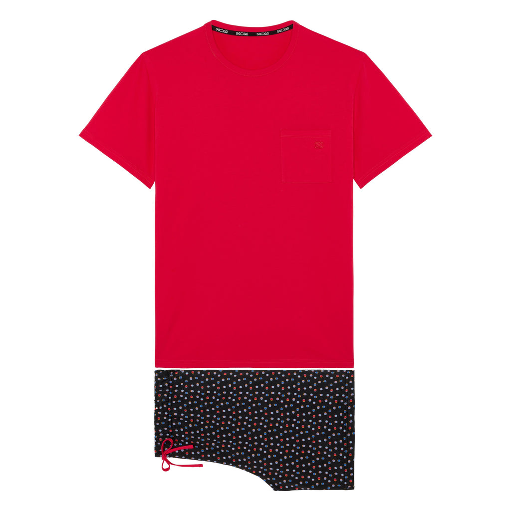 Charli Short Sleepwear | Black Print 402941-I004