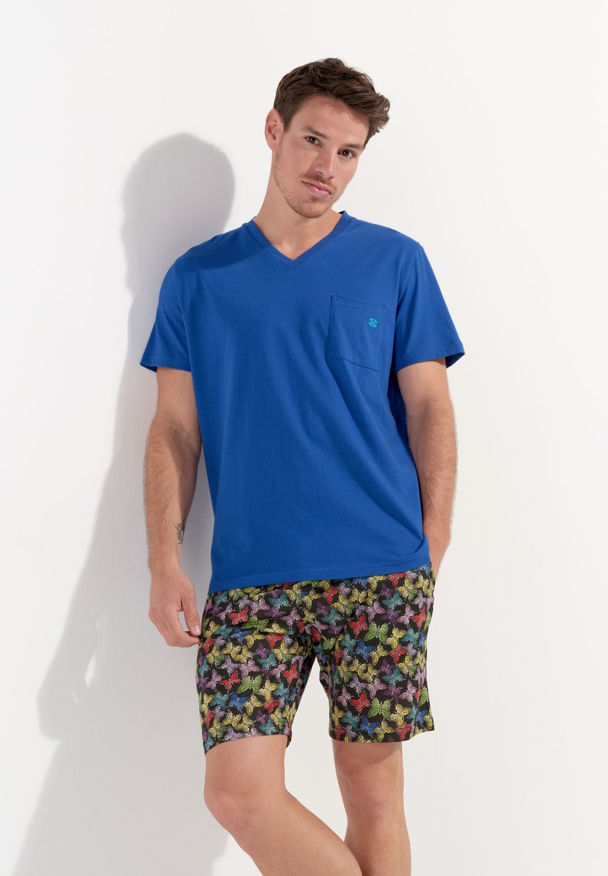 Butterfly Short Sleepwear | Multico Print 402942-P023