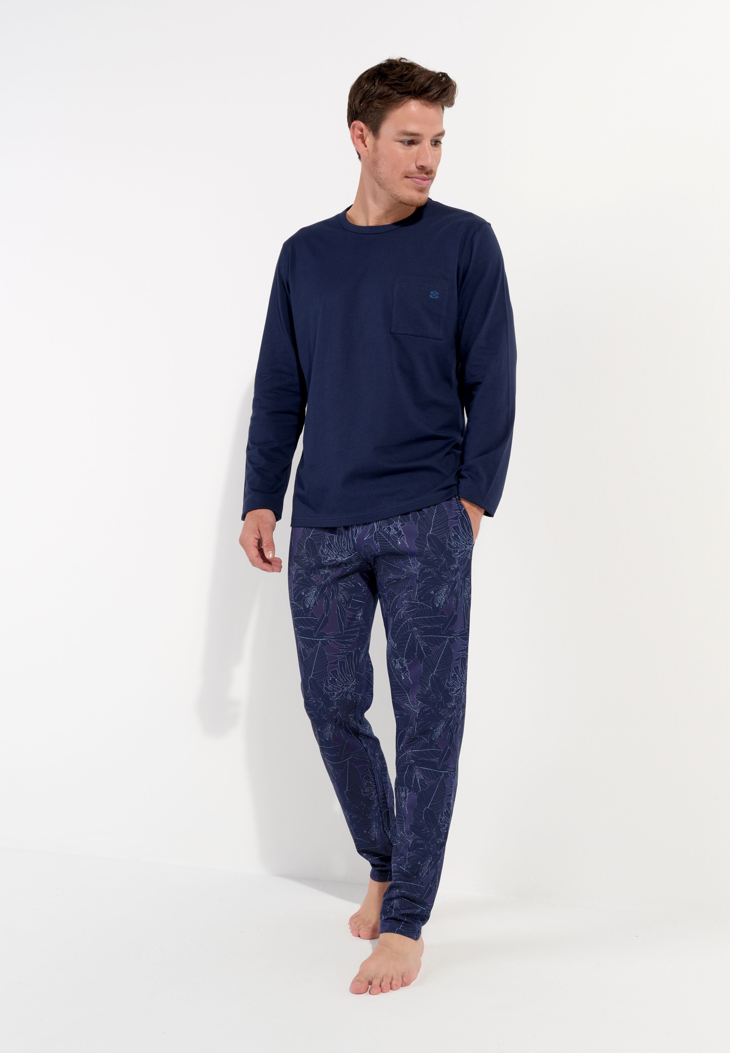 Kenny Long Sleepwear | Navy Print 402943-P0RA