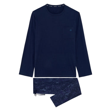 Kenny Long Sleepwear | Navy Print 402943-P0RA