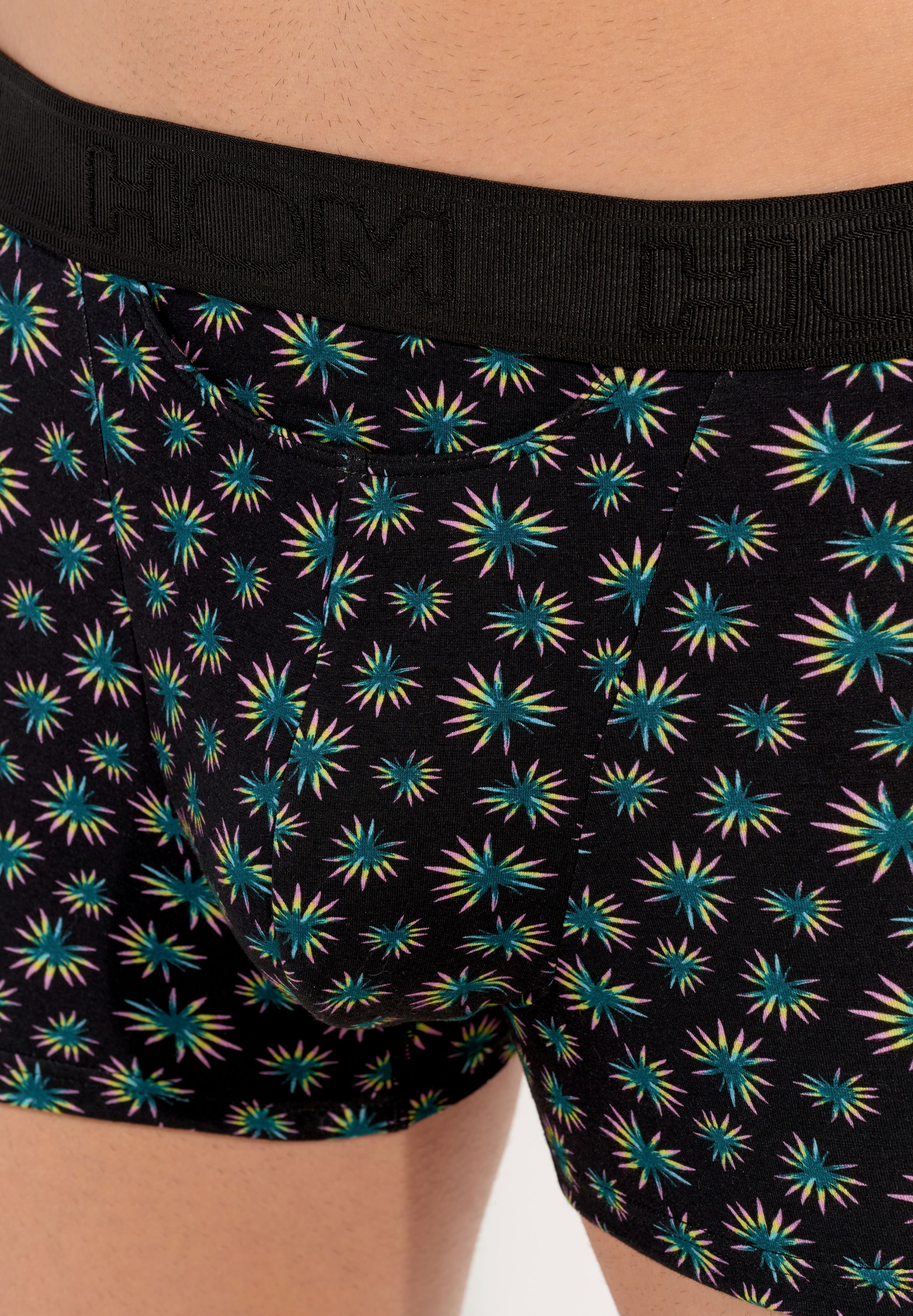 Dizzy Boxer Briefs Ho1 | Black Print 402974-I004