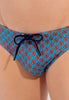 Anglet Swim Mini Briefs | Turquoise Print 402982-I0PF
