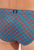 Anglet Swim Mini Briefs | Turquoise Print 402982-I0PF