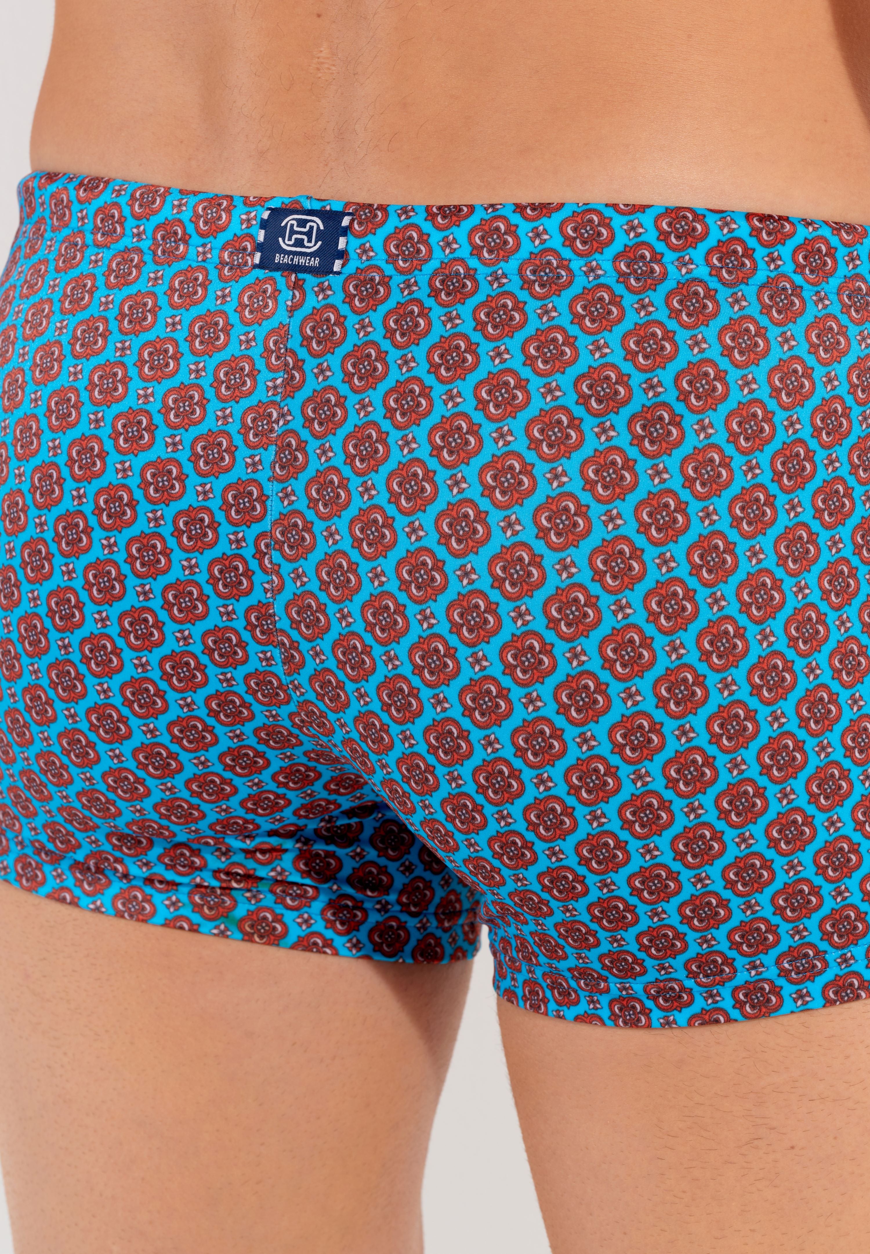 Anglet Swim Shorts | Turquoise Print 402983-I0PF