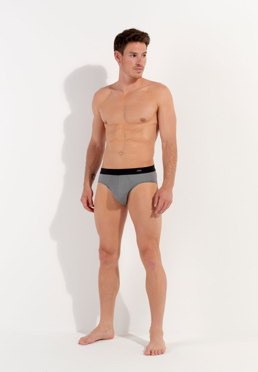 Herbie Comfort Mini Briefs | Black Print 402986-I004