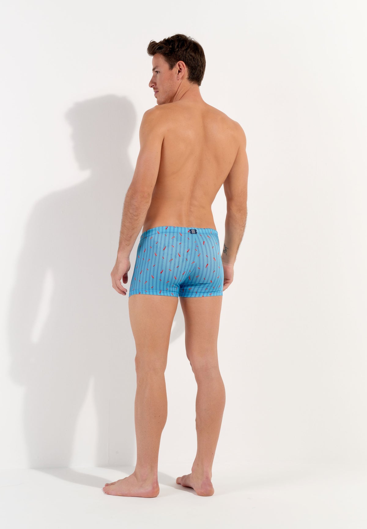 Espelette Swim Shorts | Turquoise Print 402992-I0PF