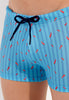 Espelette Swim Shorts | Turquoise Print 402992-I0PF