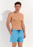 Espelette Beach Boxer | Turquoise Print 402993-I0PF