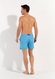 Espelette Beach Boxer | Turquoise Print 402993-I0PF