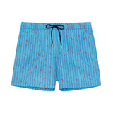 Espelette Beach Boxer | Turquoise Print 402993-I0PF