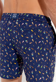 Summer Beach Boxer | Navy Print 402996-I0RA