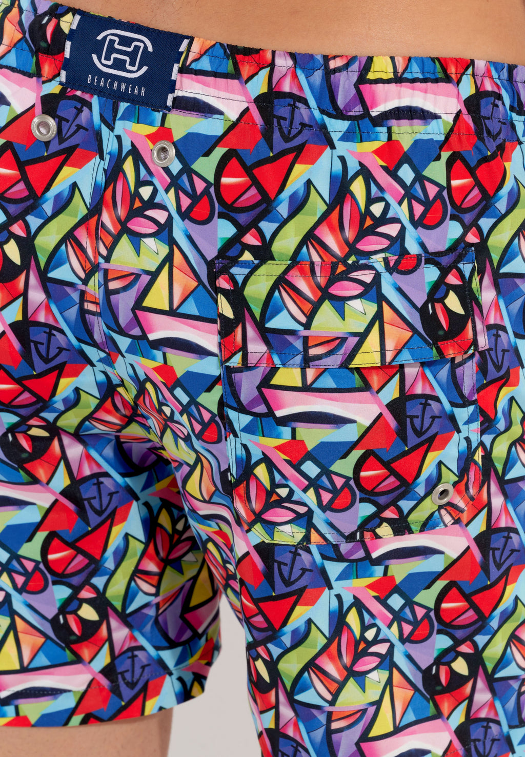 Idylle Beach Boxer | Multico Print 403005-P023