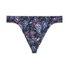 Funky Styles G-String | Navy Blue Print 403042-P0NB
