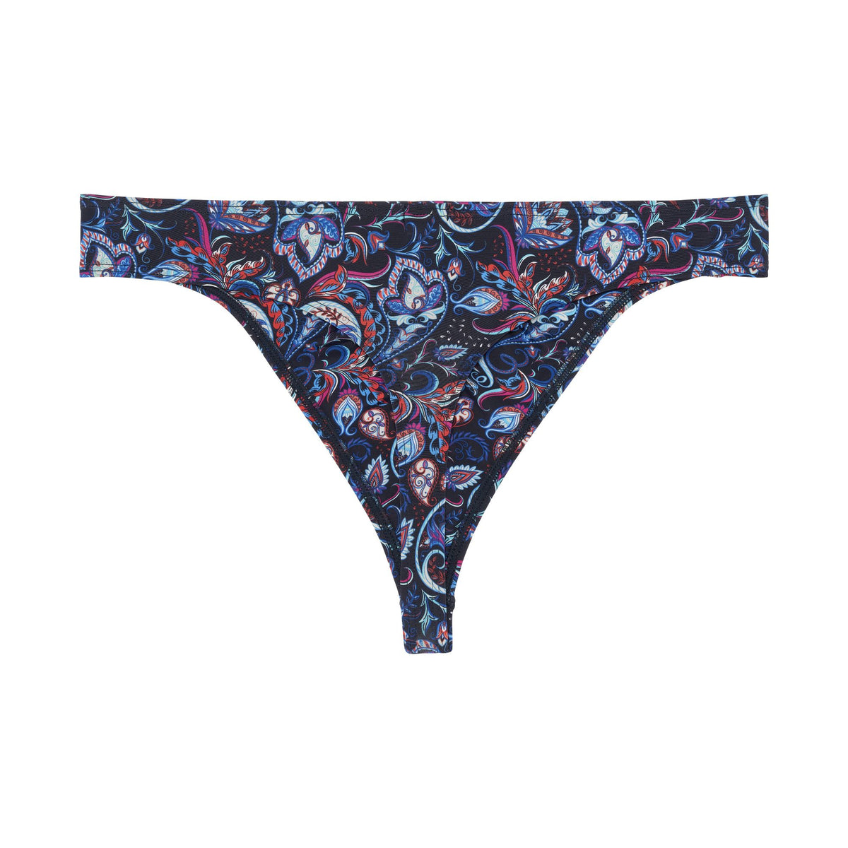 Patterned thong on a white background