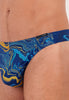 Funky Styles G-String | Navy Print 403042-P0RA