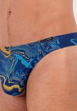 Funky Styles G-String | Navy Print 403042-P0RA