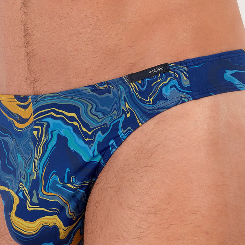 Funky Styles G-String | Navy Print 403042-P0RA