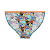 Funky Styles Tanga Briefs | Orange Print 403043-P0JX