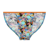Funky Styles Tanga Briefs | Orange Print 403043-P0JX