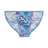 Funky Styles Tanga Briefs | Turquoise Print 403043-P0PF