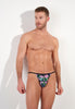 Funky Styles Tanga Briefs | Pink Print 403043-P0PI